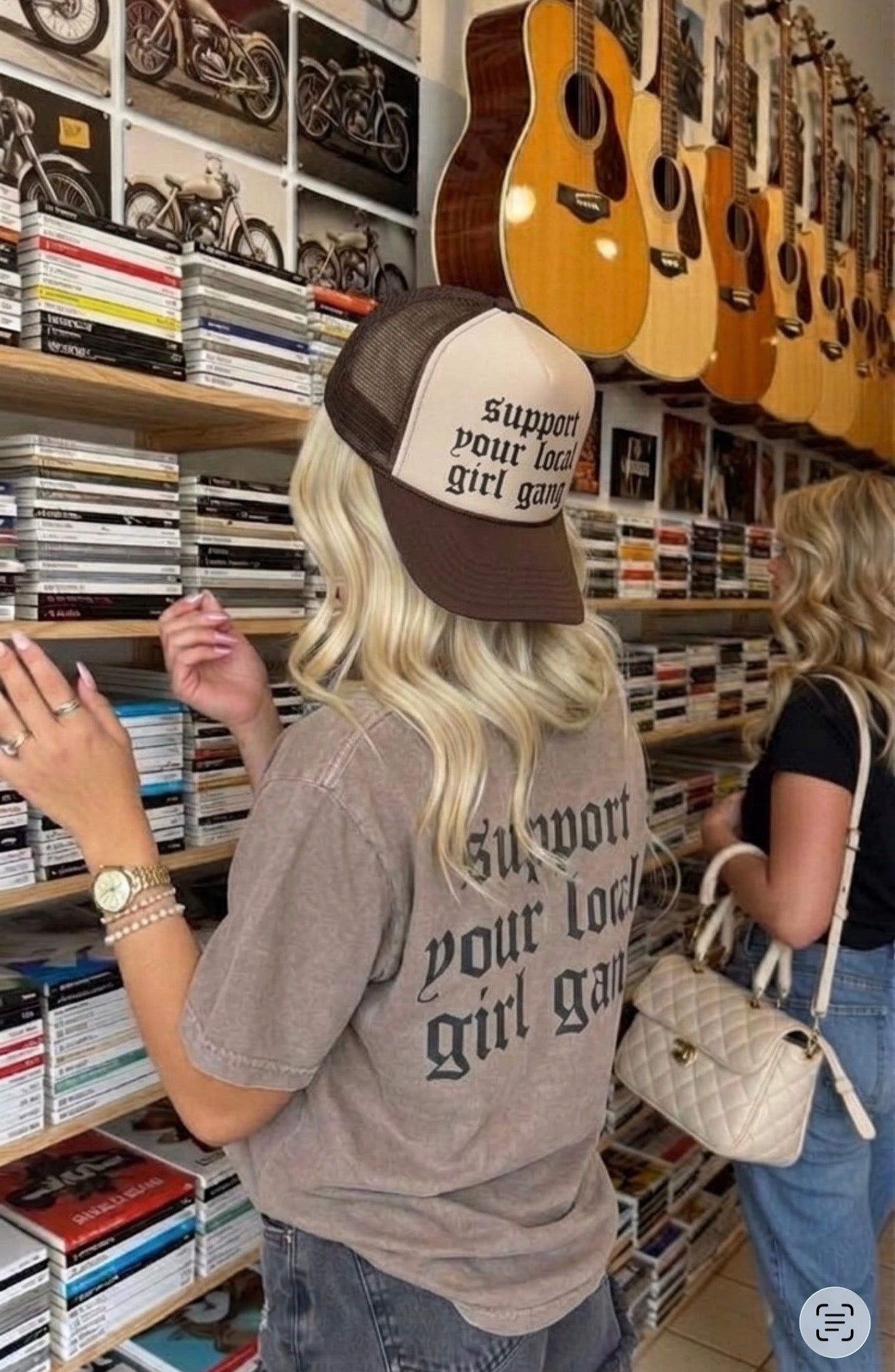 Girl Gang Shirt- DESERT BROWN