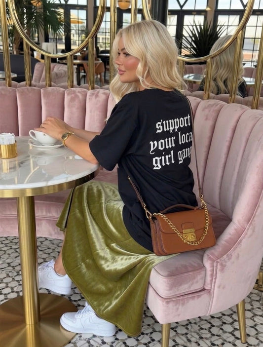 Girl Gang Shirt- BLACK